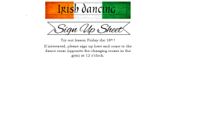 Irish dances 4